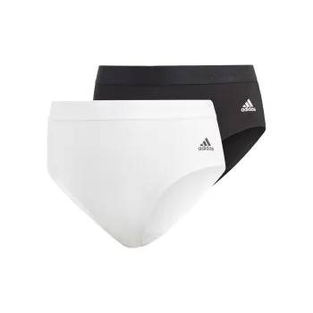Adidas ACTIVE COMFORT FLEX COTTON SCOOP BIKINI BRIEFS 2 PACK Underpants Women's 2 Pack
