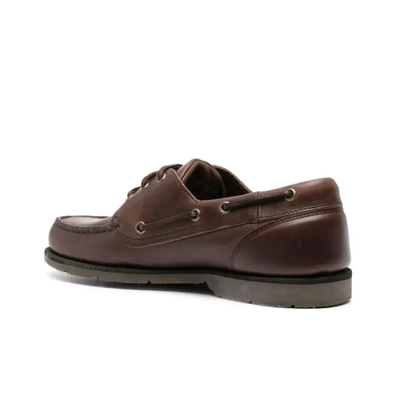Sebago Dockside Foresider Leather Boat Shoes-3