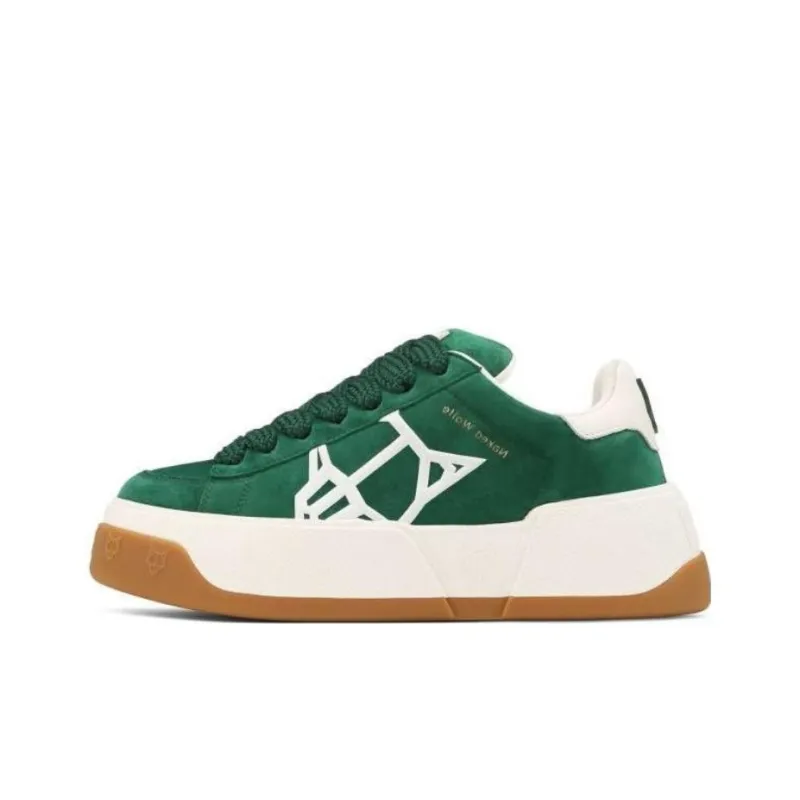 Naked Wolfe Sound Low Top Skateboard Shoes Women's Green-0