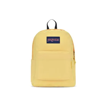 JanSport Polyester Backpack Medium Size Unisex Custard