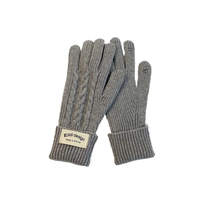 Yamaichi Maru Yarn Knit Gloves Women's-2