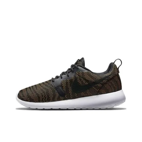 Nike Roshe Run Jacquard Bronze Black Women's