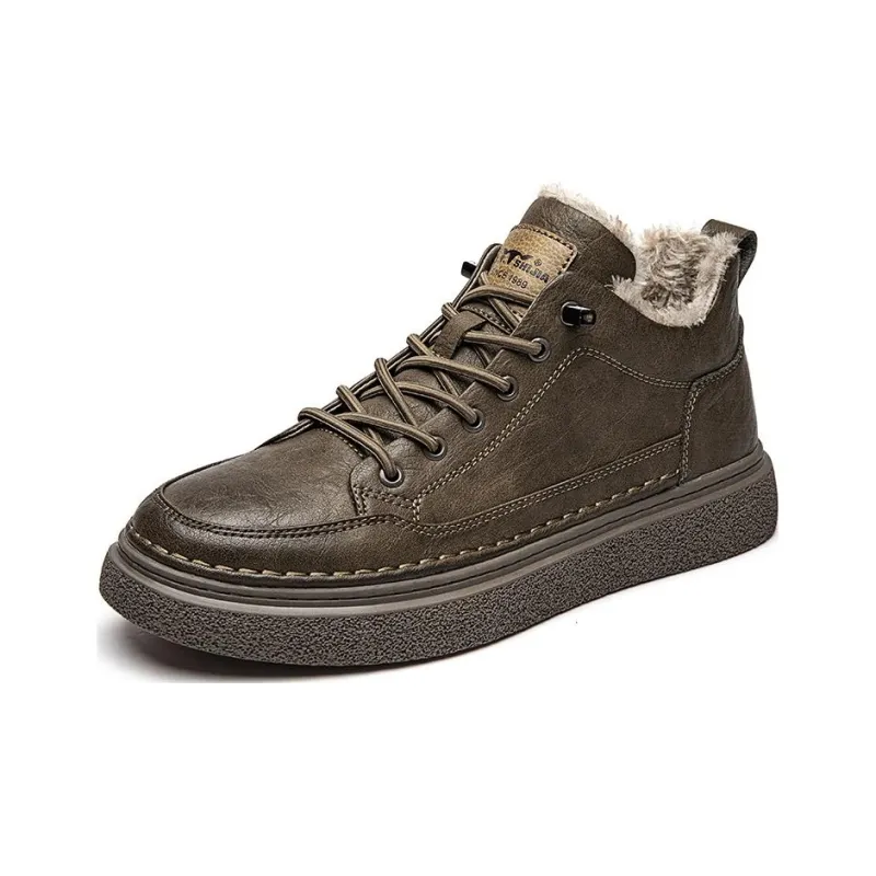 G.N.SHIJIA Mid Top Skateboard Shoes Men's-8