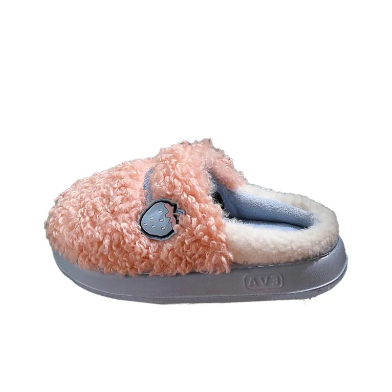 YUSHIPOLUO Wrap toe Slippers Unisex Pink-0