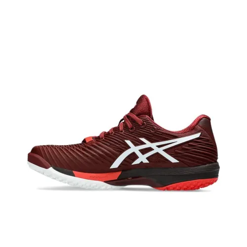 Asics Solution Speed FF 2 Cushioning Wear-Resistant Low-Top Running Shoes Men's Brown