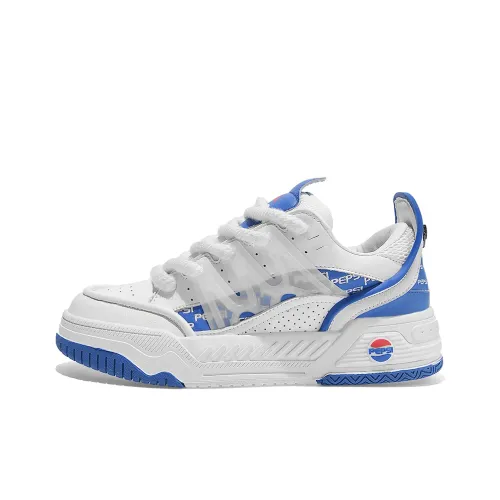 Pepsi Skateboard Shoes Men Low-Top