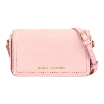 MARC JACOBS Leather Crossbody Bag Shoulder Bag Women's Pink