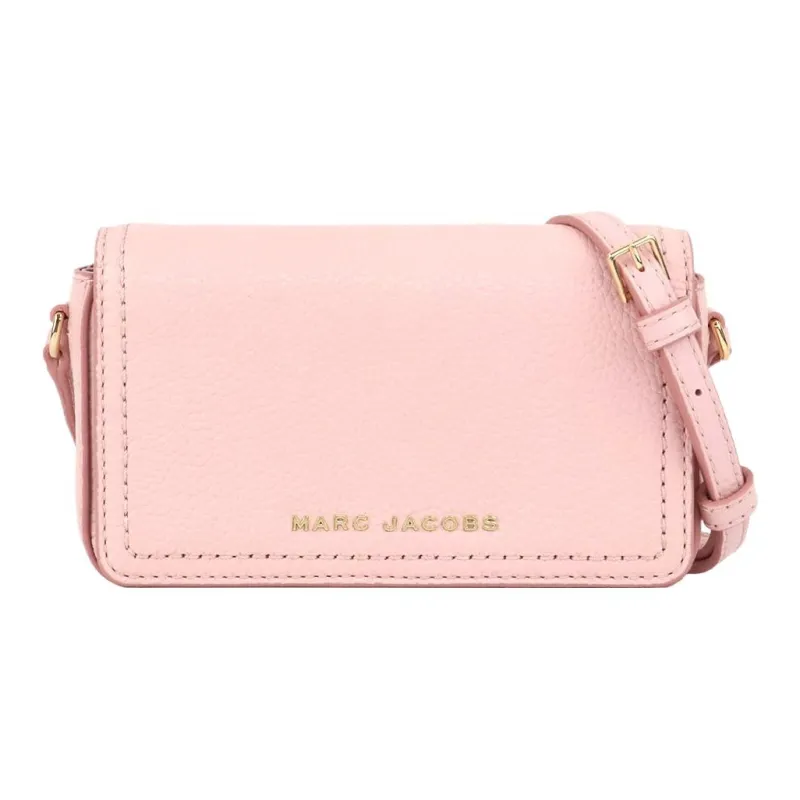 MARC JACOBS Leather Crossbody Bag Shoulder Bag Women's Pink-0