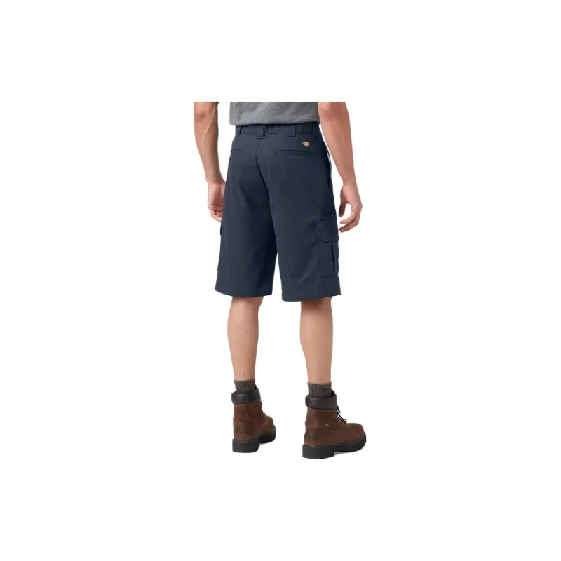 Dickies FLEX Relaxed Fit Cargo Shorts 13 Casual Shorts Men's Marine Blue-1