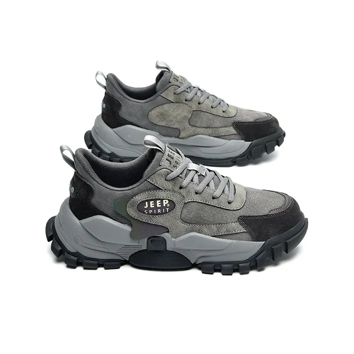 JEEP SPIRIT Mid Top Outdoor Shoes Men's Sand-9