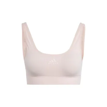 Adidas ACTIVE SEAMLESS MICRO-STRETCH SCOOP LOUNGE BRA Bra Women's Pink