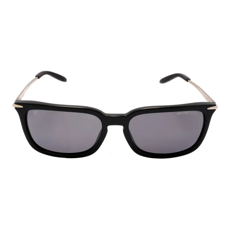 MICHAEL KORS Plastic Rectangular Sunglasses Men's Black-0
