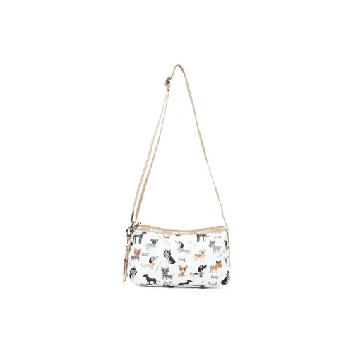 Skechers LeSportsac Collaboration Fabric Shoulder Bag, Crossbody Bag Regular Unisex Multicolor