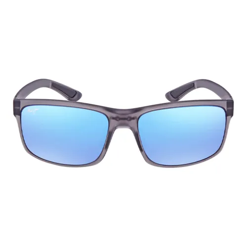 Maui Jim Plastic Irregular Shape Sunglasses Unisex Purple