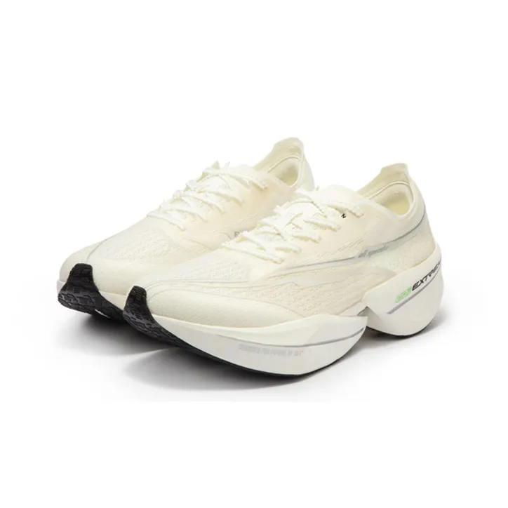 361° Flying Future 1.5 Cushioning Anti Slip And Wear Resistant Rebound Low Top Running Shoes Unisex Feather White-2