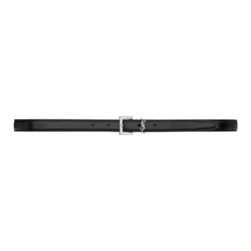 SAINT LAURENT Cassandre Thin Leather suede