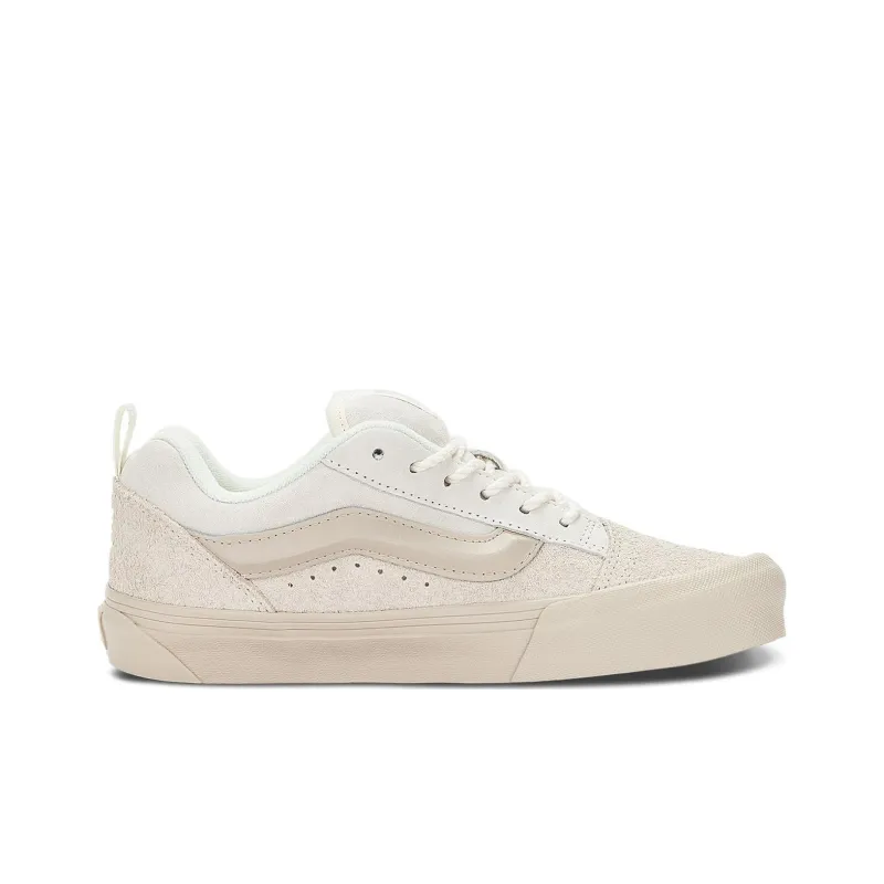 Vans Knu Skool Anti Slip Wear Resistant Low Top Skateboard Shoes Unisex Beige-1