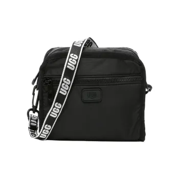 UGG Nylon Crossbody Bag Shoulder Bag Medium Size Women's Black