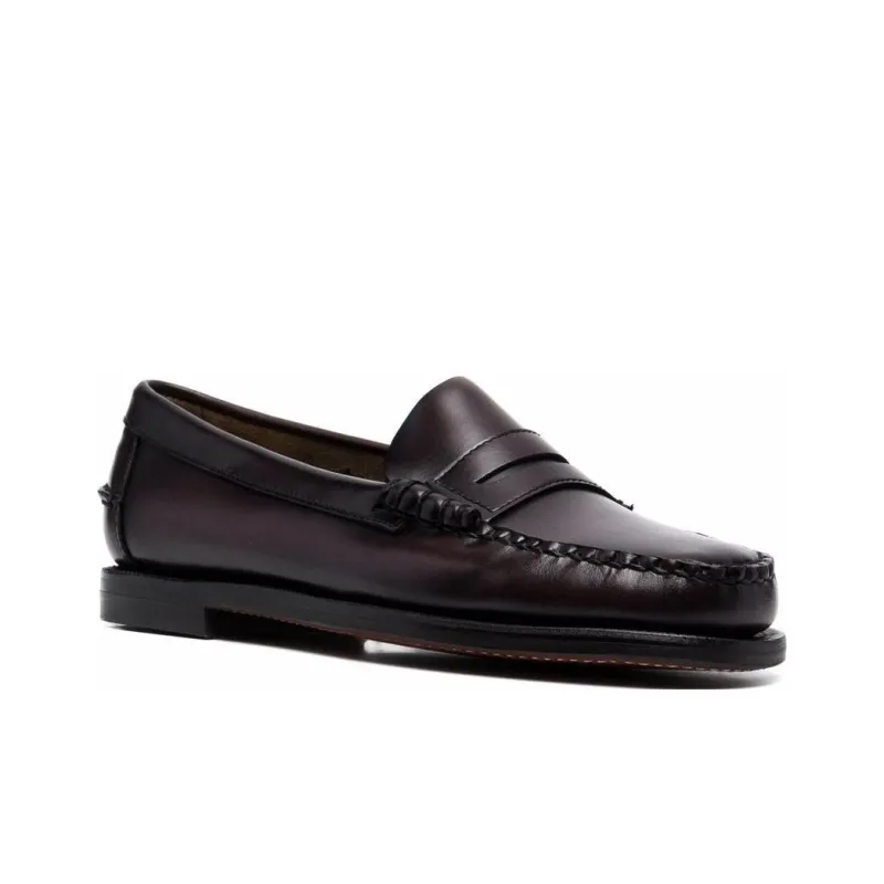 Sebago Almond-toe Slip-on Loafers-2