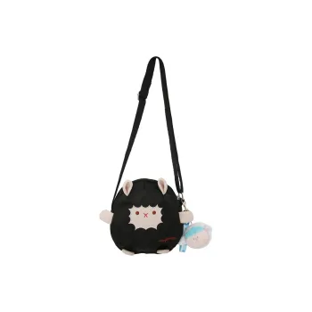 BALANG Nylon Lamb Bag, Crossbody Bag, Shoulder Bag Regular Women's Black/White/Khaki