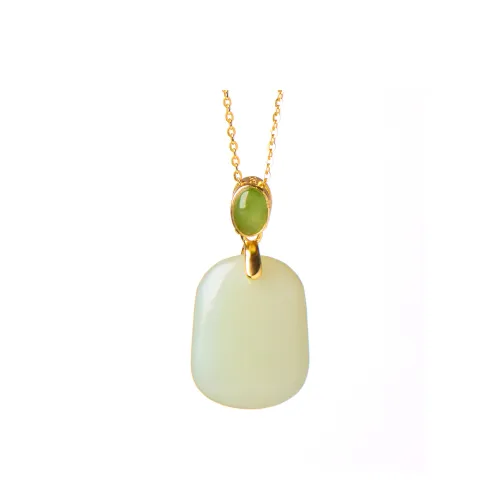 Linguanying Hetian Jade Pendants Unisex