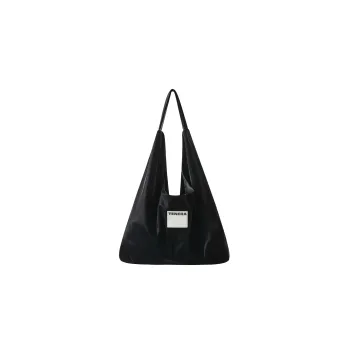 Tenera Biodegradable Artificial Leather Shoulder Bag Regular Women's Black
