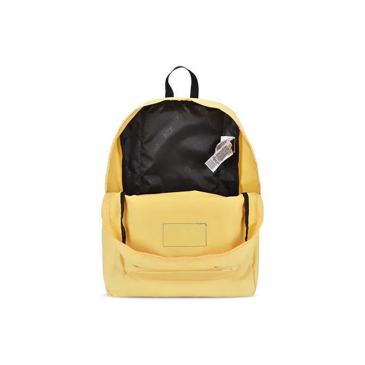 JanSport Polyester Backpack Medium Size Unisex Custard-3