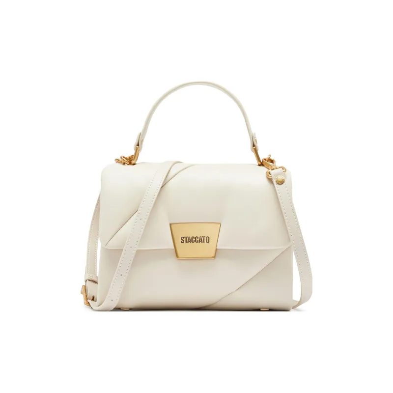 Staccato Sheepskin Crossbody Bag Trumpets Women's Sunset Pink/Cream White/Ethereal Glow Black-0