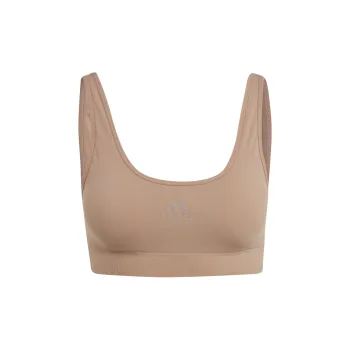 Adidas ACTIVE SEAMLESS MICRO STRETCH LOUNGE BRA UNDERWEAR Bra Women's Bronze