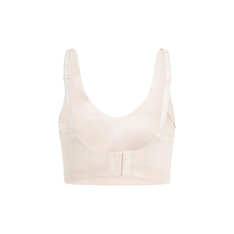 Adidas ACTIVE MICRO FLEX NAKED SEAMLESS TWO-PLY BRA Bra Women's Pink-1