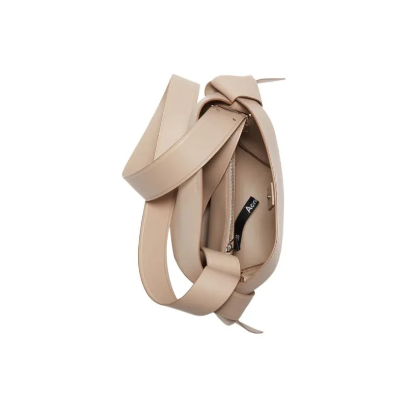 Acne Studios Musubi Calfskin Handbag Shoulder Bag Mini Women's Taupe-2