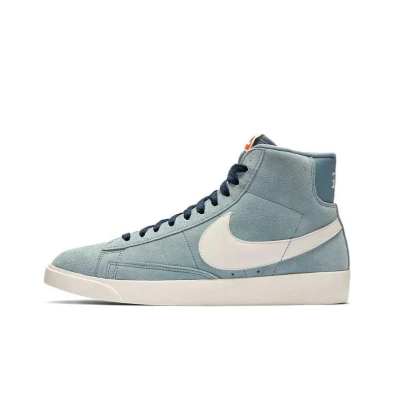 Nike Blazer Mid Vintage Aviator Grey Monsoon Blue Women's-0