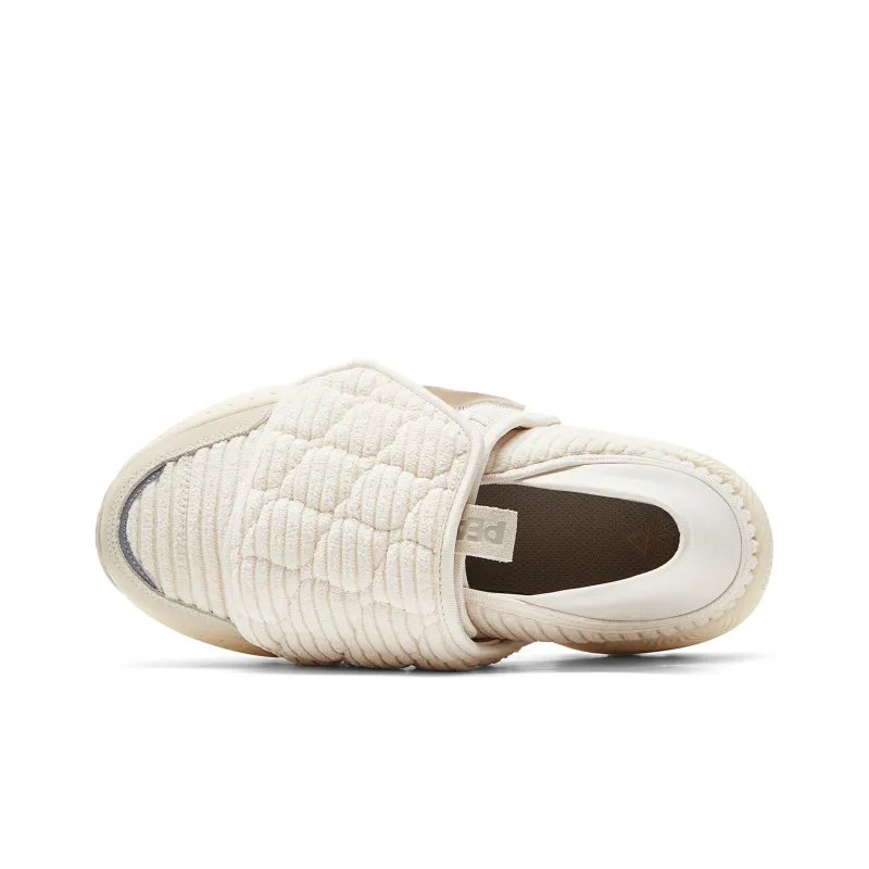 PEAK Taichi Large Triangle Puffy Shoes Cushioned Wear Resistant Warm Rebound Low Top Casual Shoes Women's Bean Khaki-3