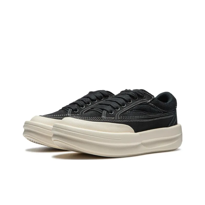 LiNing Slip Resistant Casual Shoes Unisex Black-2