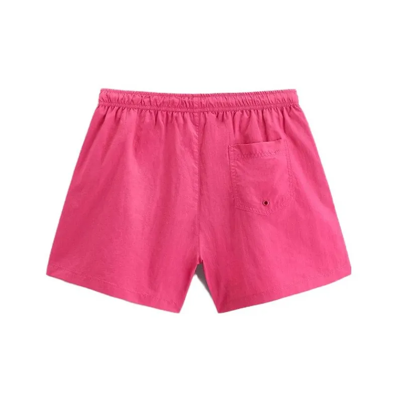 ZARA Swimming Shorts Men's Dark Purple Red-1
