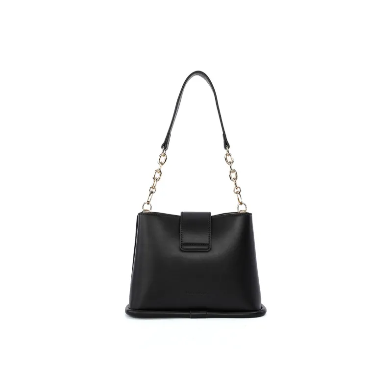 Dubaolu Polyurethane Bucket Bag, Chain Bag, Shoulder Bag Women's Milk Tea/Light Green/Ecru/Black-24