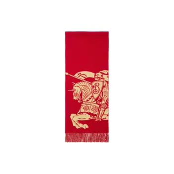 Burberry Knit Scarves Women's Red