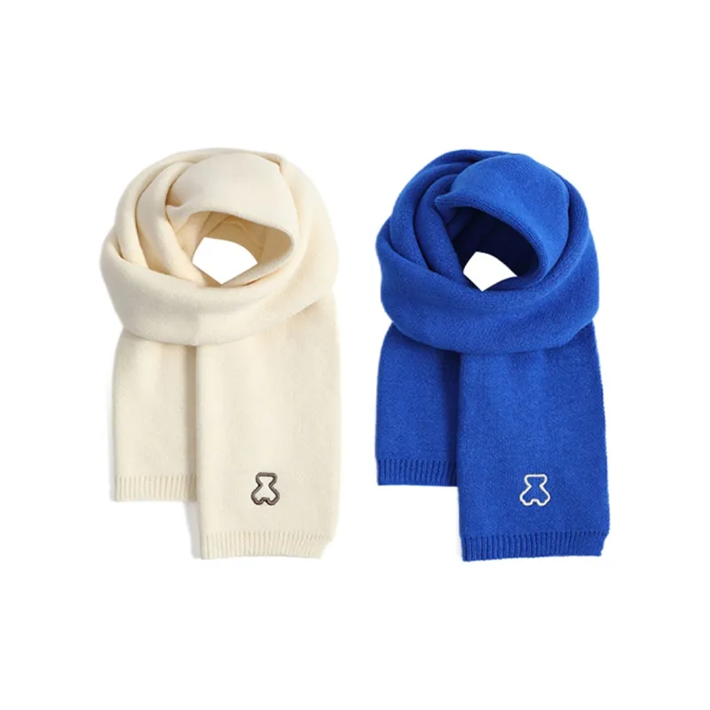 FREE RABBITⅡ Plush Yarn Scarf Unisex-8