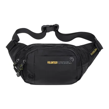 Volunteer Oxford Multifunction Fanny Pack Sling Bags Unisex Black/Gray/Blue/Green