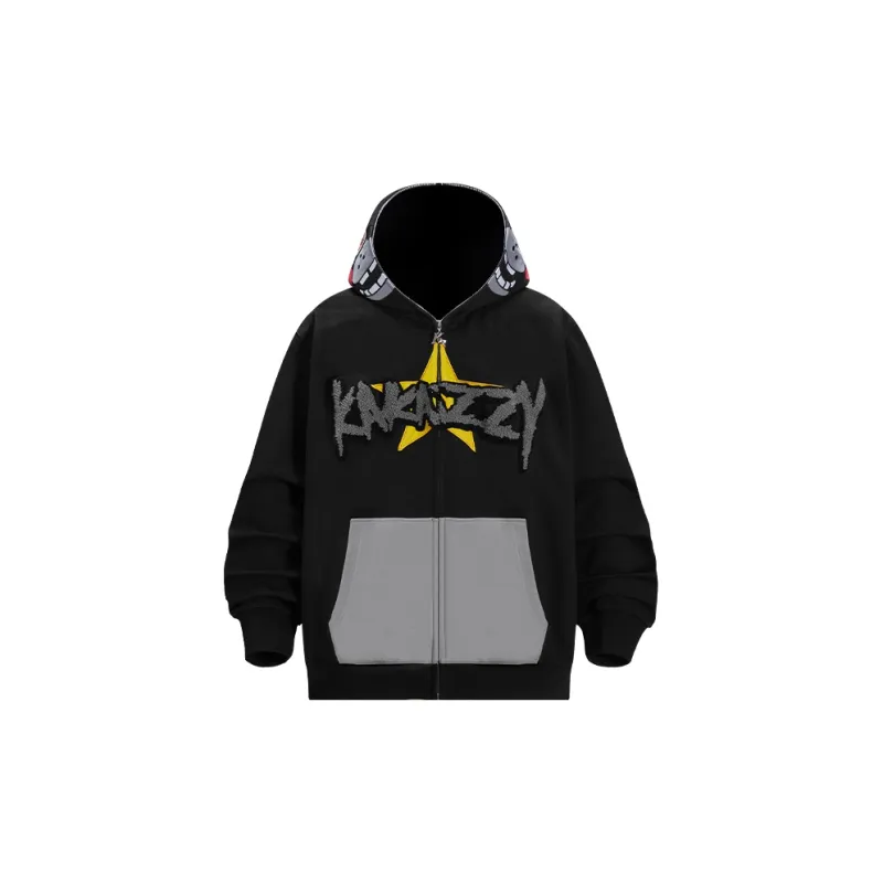 KAKAZZY Sweatshirt Unisex Black-3