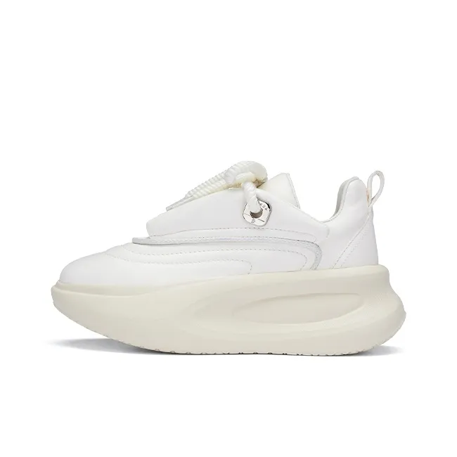 ZSBELLA Cushioned Wear-Resistant Breathable Height Increasing Low-Top Chunky Sneakers Men's-4