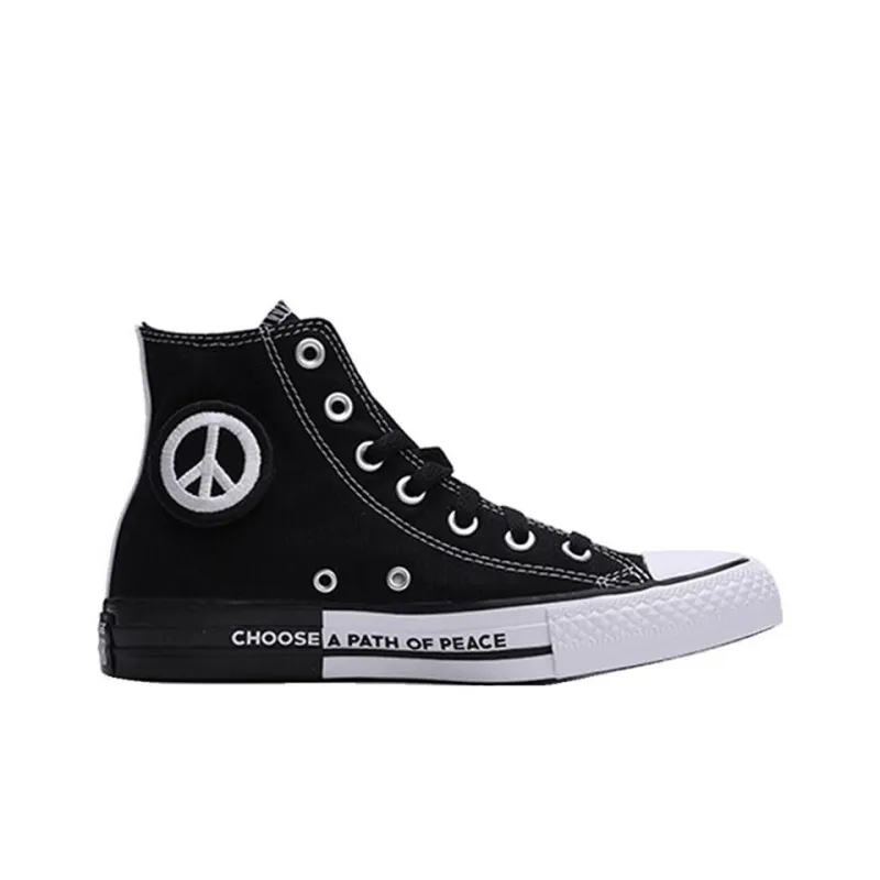 Converse Chuck Taylor All Star High 'Seek Peace Black'-1