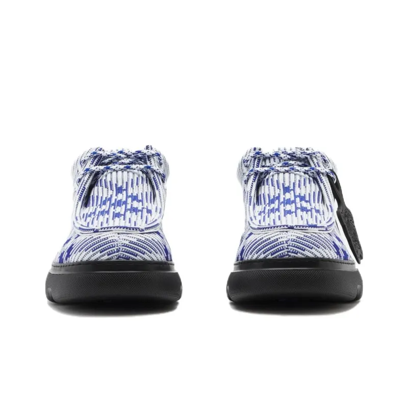 Burberry EKD Check print Derby Shoes-2
