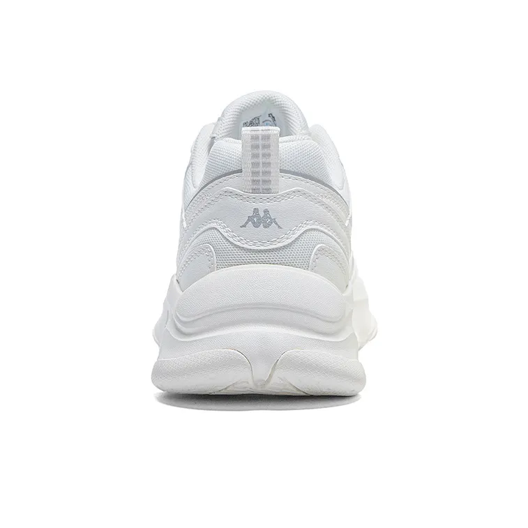 Kappa Anti Slip Wear Resistant Low Top Casual Running Shoes Unisex White-4