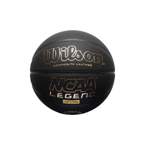 Wilson PU Polyurethane Basketball Black Gold Size 7 Training