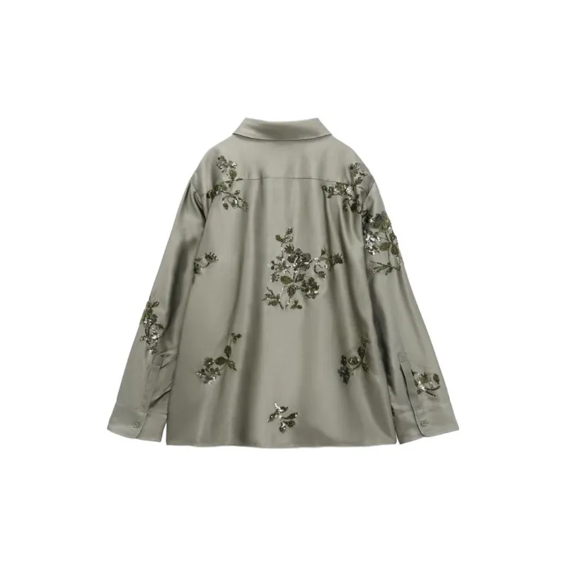 ZARA Shirts Women's Sage Green-1