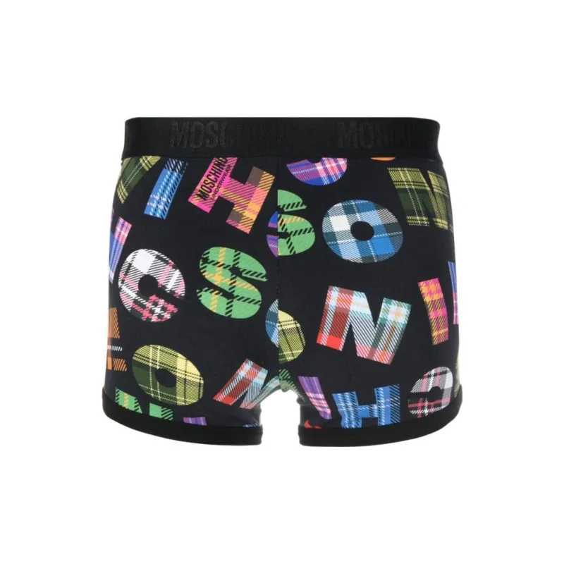 MOSCHINO Logo Waist Branded Boxers-1