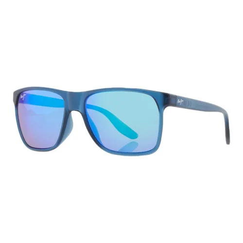 Silber Jim Nylon Rectangular sunglasses EYEWEAR Men's Blue