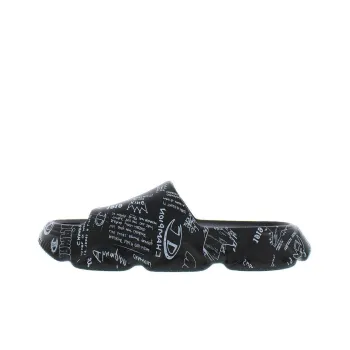 Champion Meloso Squish Doodle Slide Slide Slippers Men's Black
