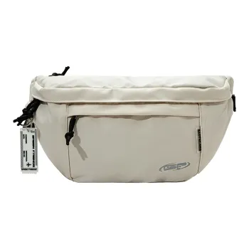 GF Nylon Shoulder Bag, Crossbody Bag, Sling Bag Medium Size Unisex White
